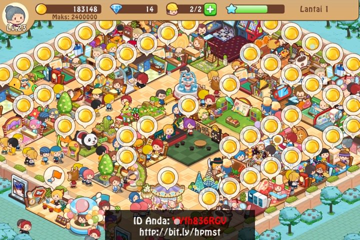 VinaOctaviari's tweet photo. #HappyMallStory ini game fantastis! Main rame-rame! ID: YYfh836RGV @HappyHappyLabs https://t.co/JkiZr5hYDi