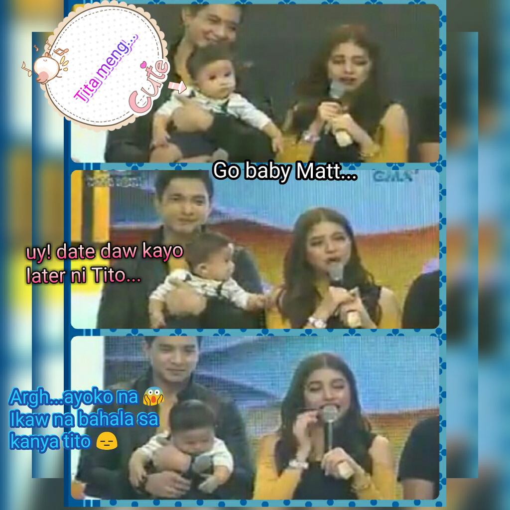 archiepalacio's tweet photo. Sorry na agad ✌ Sobrang kilig ko lang talaga kanina 😂😱😍😊😝 #ALDUBMaineEvent https://t.co/P9c5cuRxkv