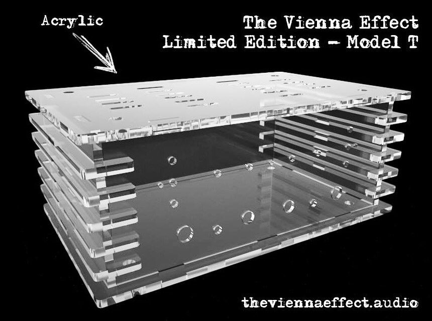 AnalogAudioEng's tweet image. First peek at the enclosure for the upcoming "The Vienna Effect" limited edition. #theviennaeffect #analog #tube