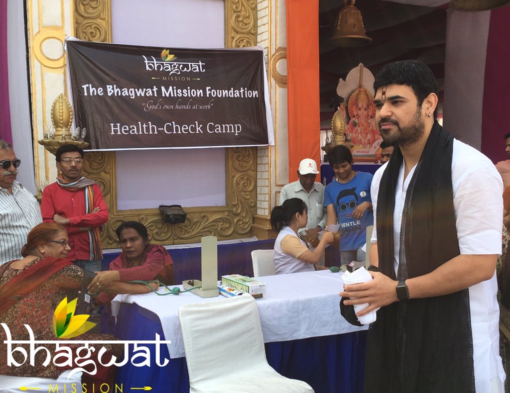 bhagwatmission's tweet photo. A successful MedicalCamp by BhagwatMission in the presence of PujyaGurudev. Special Thanks to Dr Satish Makhija
-TBM https://t.co/ITADEnmEXP