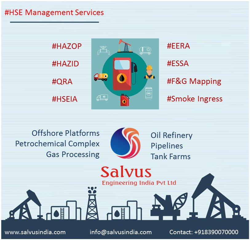 Salvus_OILnGAS's tweet photo. #HSE Management #QRA #HSEIA #HAZOP #Process #Safety #Consultancy in #oilandgas https://t.co/qVBCLnOrME