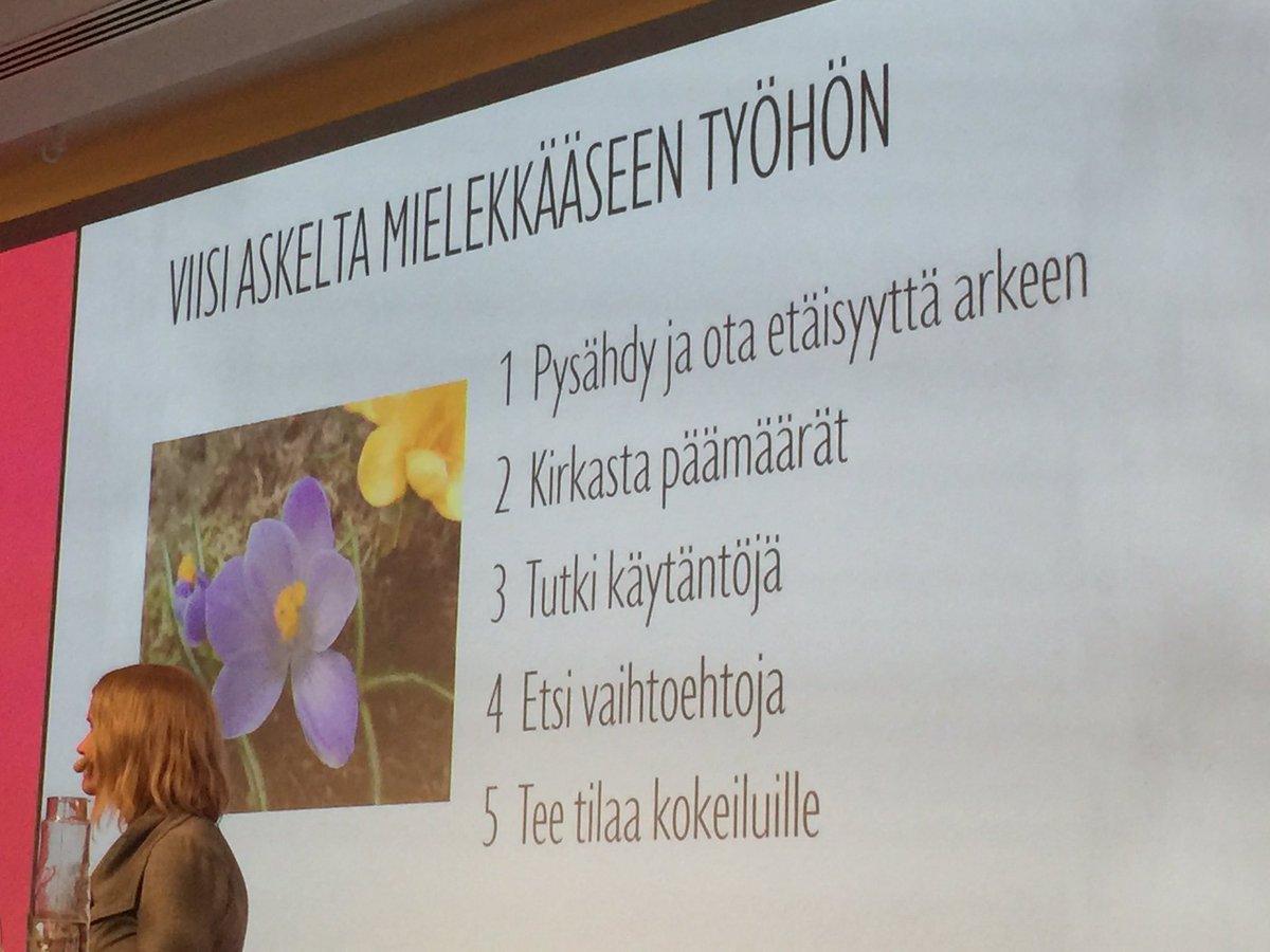 SuomenEkonomit's tweet photo. 5 askelta mielekkääseen työhön by @valtaamo: #ekonominaiset https://t.co/ox9J6drTTd