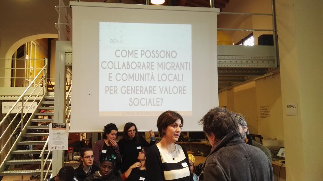 MicheledAlena's tweet photo. Collaborare per un accoglienza diffusa dei migranti. Cosa esiste già? Ne parliamo iggi a Impact hub firenze https://t.co/9cJEG6zfl1