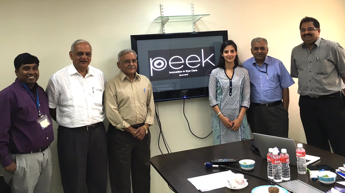 PriyaMorjaria's tweet photo. @peekteam First steering committee meeting to launch #PeekVision #SchoolEyeScreening in #India with #PHFI #success https://t.co/8Lq6vhuTsy
