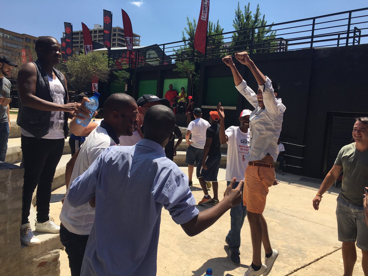 KFCSA's tweet photo. Congratulations to our Couchstragram winners, NASA who have won a trip to Mauritius! #ColonelsCouch https://t.co/pksnB16HVV