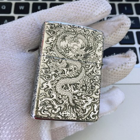 king_zendo's tweet photo. https://t.co/ZQfFD5Xufv - Armor Zippo Sterling Silver Dragon Lighter https://t.co/zvM5e0sis9