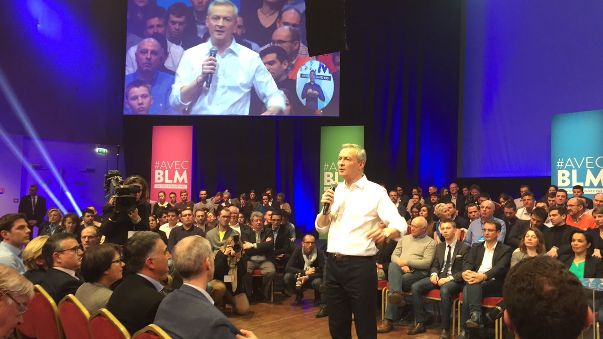 "Je veux un président qui préside, un gouvernement qui gouverne." <a href="/BrunoLeMaire/">Bruno Le Maire</a> #TousAuxDocks