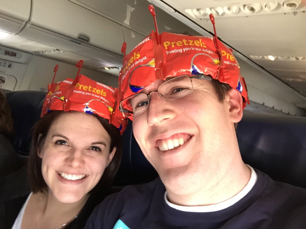 .<a href="/SouthwestAir/">Southwest Airlines</a>, thanks for the great flight! Glad to be southwest royalty! #funLUVing #southwestairlines #royalty