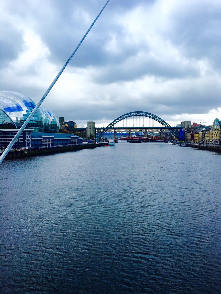 Having a stroll round Newcastle before the big game 🍒🍒🍒🍒