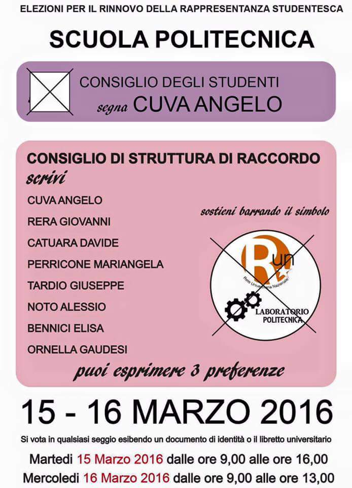 RunPalermo's tweet photo. I candidati della @RunPalermo per la #scuolapolitecnica di @unipait https://t.co/5e3RgEvCDk