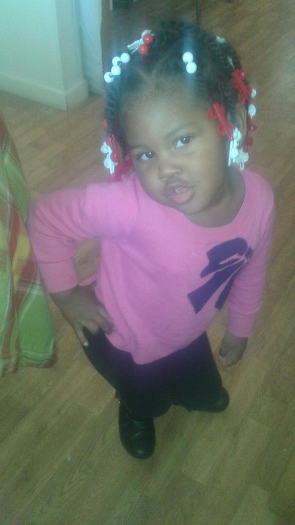 mariethomasd's tweet image. My little cousin