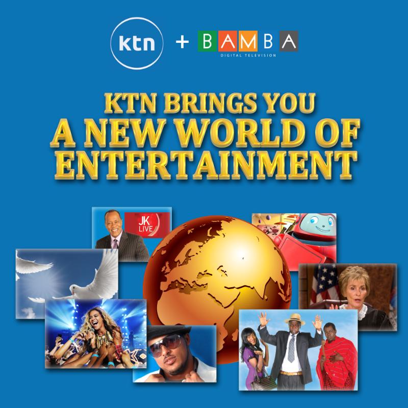 MpashoNews's tweet photo. A whole new world of entertainment now comes to your TV screen! #KTNInaBamba @KTNKenya @BambaTVKenya https://t.co/WNL0mFzmky