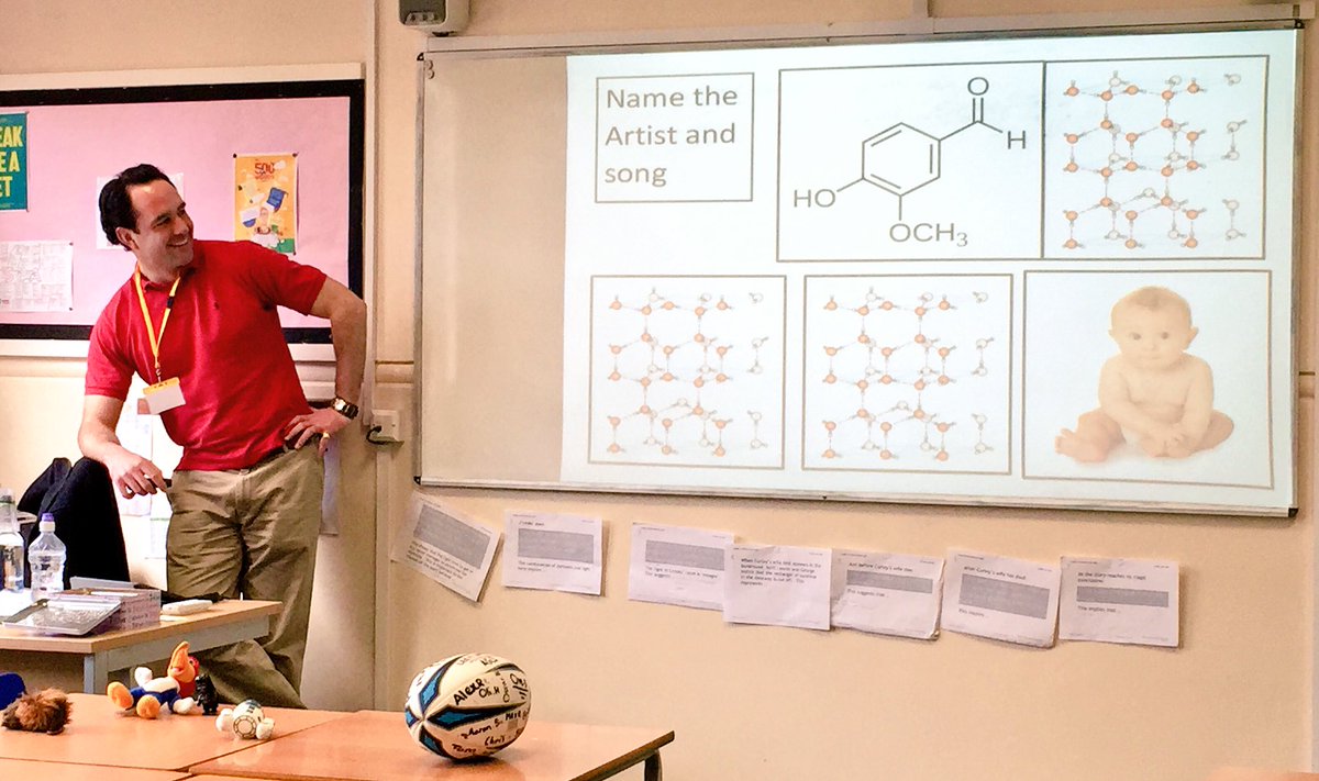 AlastairHarriso's tweet photo. @TLABerkhamsted @RealNeill Matt Neill leading his creative science workshop #TLAB16 https://t.co/tFhTcZcvcW