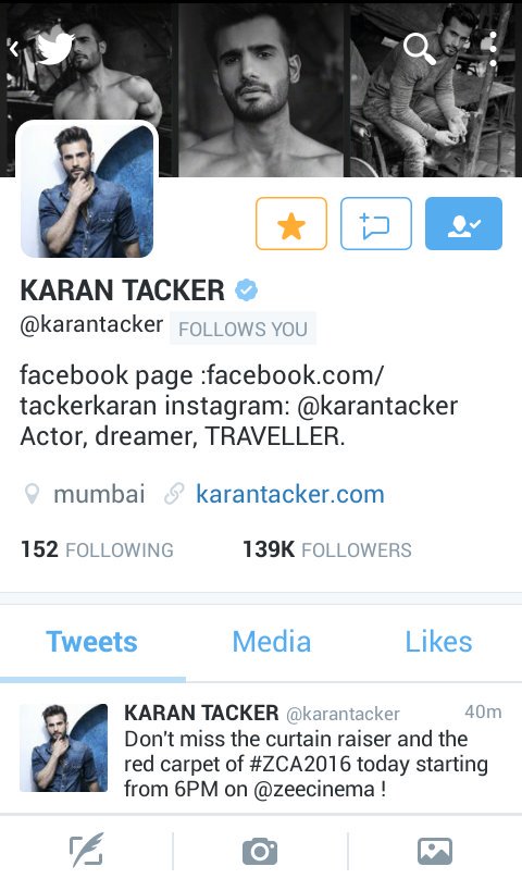 TackerPedia's tweet image. Wohooo!!! 🎉🎉💃💃💃The man himself followed us!! @karantacker Thank you Tacker.. #BiggestSurprise 😃🎁