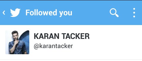 TackerPedia's tweet image. Wohooo!!! 🎉🎉💃💃💃The man himself followed us!! @karantacker Thank you Tacker.. #BiggestSurprise 😃🎁