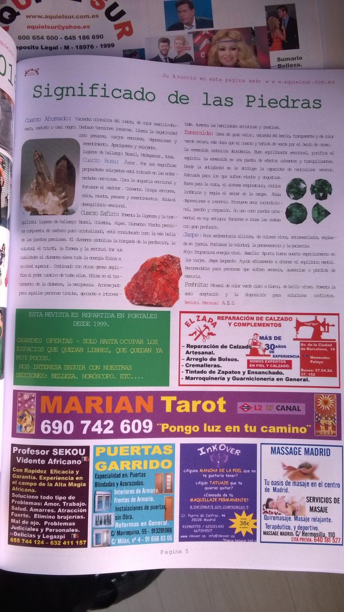 InkOverMadrid1's tweet photo. El anuncio de Ink Over #eliminacióndetatuajes en el número de Marzo de la revista "Aquí el Sur" https://t.co/m4xlqcwufk