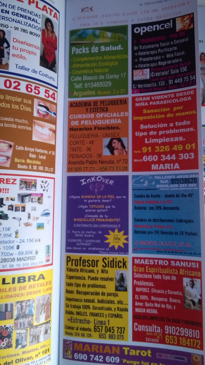 InkOverMadrid1's tweet photo. El anuncio de Ink Over #eliminacióndetatuajes en el número de Marzo de la revista "Aquí el Sur" https://t.co/m4xlqcwufk