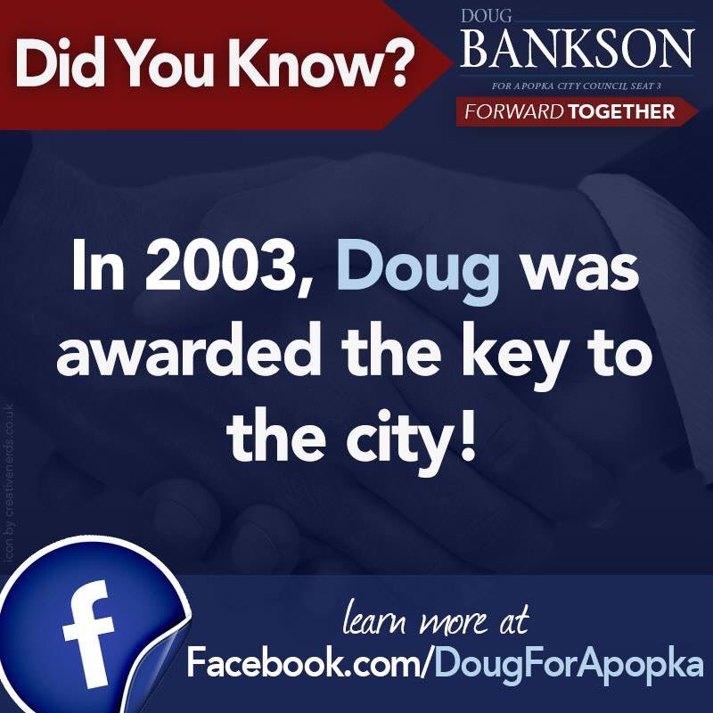 Since 2003 Doug has been a part of various community and civic groups helping bring people together!