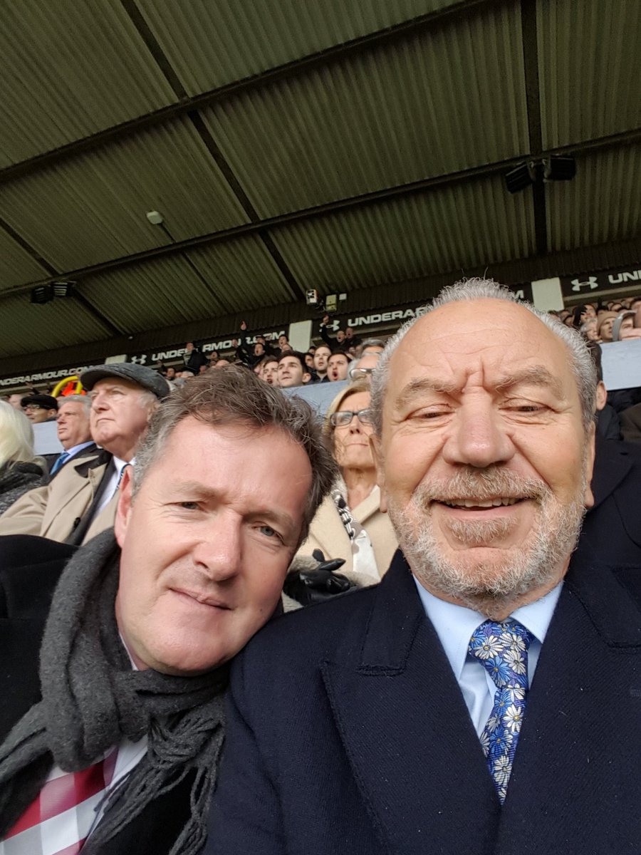 Lord_Sugar's tweet photo. I made it . But look who is next to me https://t.co/0gZnk8xsA6
