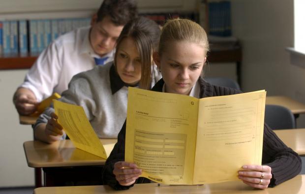 Scottish pupils wanting to study Highers "may have to attend evening classes" because of cuts.