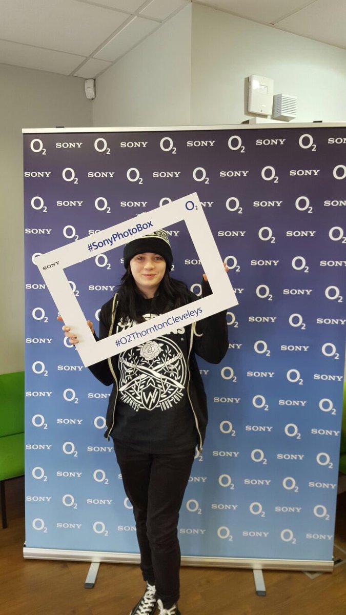 sarahnaylor84's tweet image. @MIDCommsO2 
#sonyphotobox #o2thorntoncleveleys