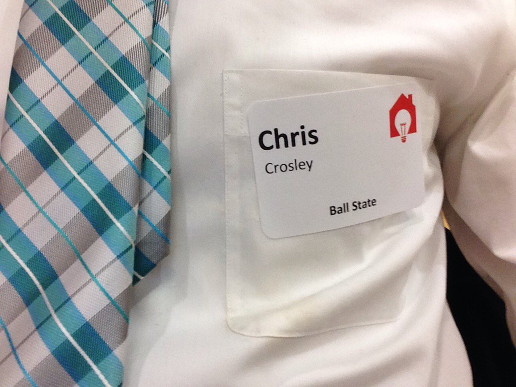 boringarchitect's tweet photo. Speaking at a conference today! There's a first for everything. #ideamuncie https://t.co/tZpD6KA739
