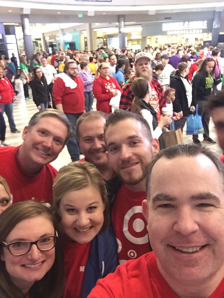 JAM walk at MOA.  Team Target