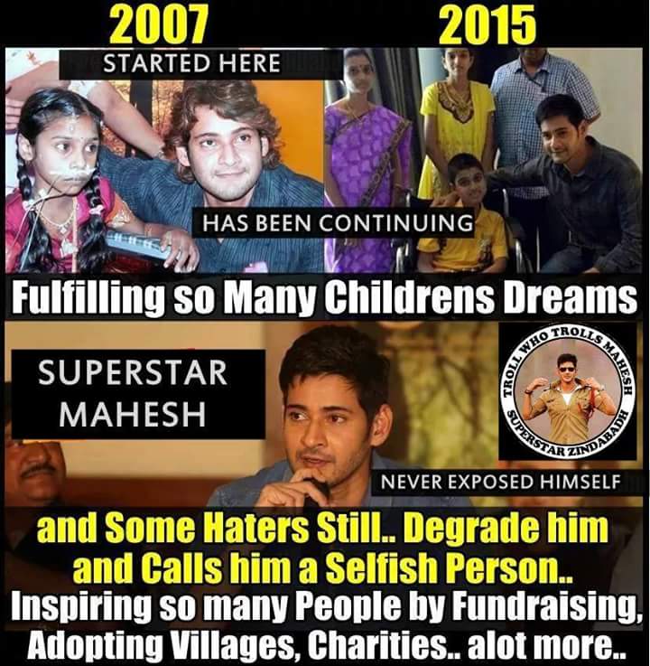 AVaraparla's tweet photo. Any1 can b a star bt nly @urstrulyMahesh can b a superstar🌟 #loadsofrespect _/\_ (PC:on logo) https://t.co/eyk29X2UDt