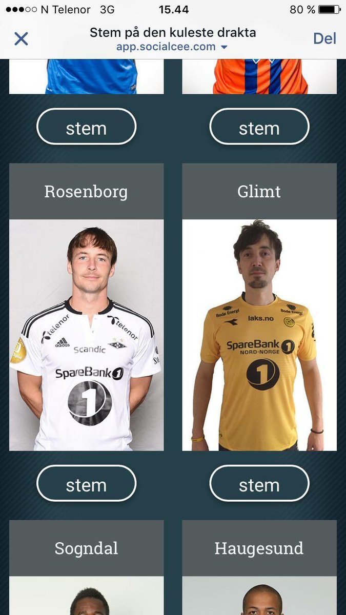 Trondzki's tweet photo. Kåring av årets kuleste tippeligadrakt. Glimt stille tydeligvis me overvektig skihopper som modell! #glimt #an https://t.co/QsnIFx98uz