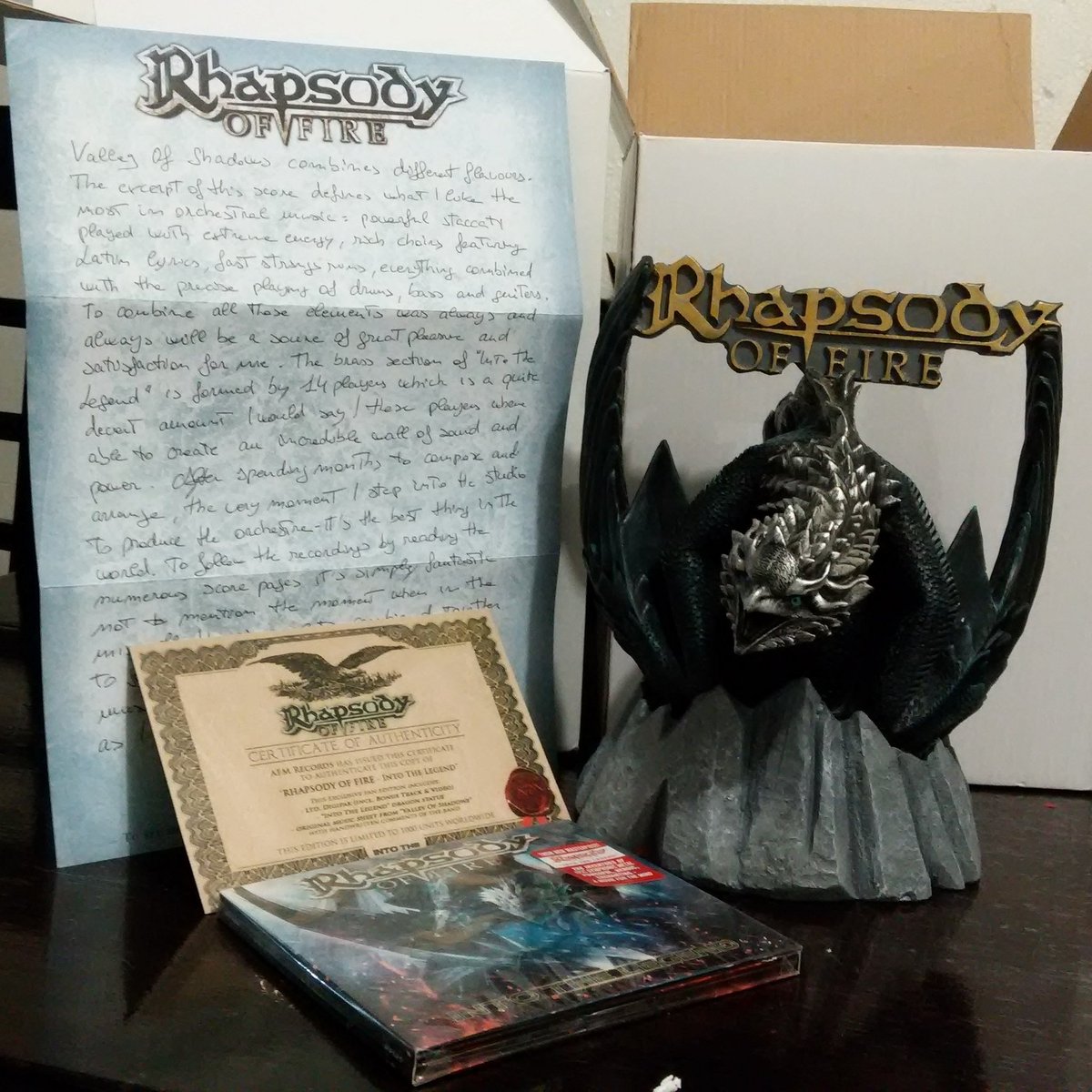 zaidavaleriar's tweet photo. @_rhapsodyoffire #RhapsodyOfFire #IntoTheLegend https://t.co/0QMB9rqfKz