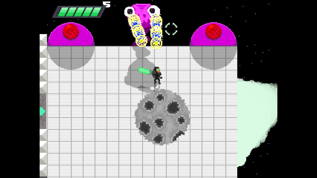 Potatislc's tweet image. New tutorial boss in #Basebrawl !!! #screenshotsaturday #indiedev #gamedev #gamemaker #Boss