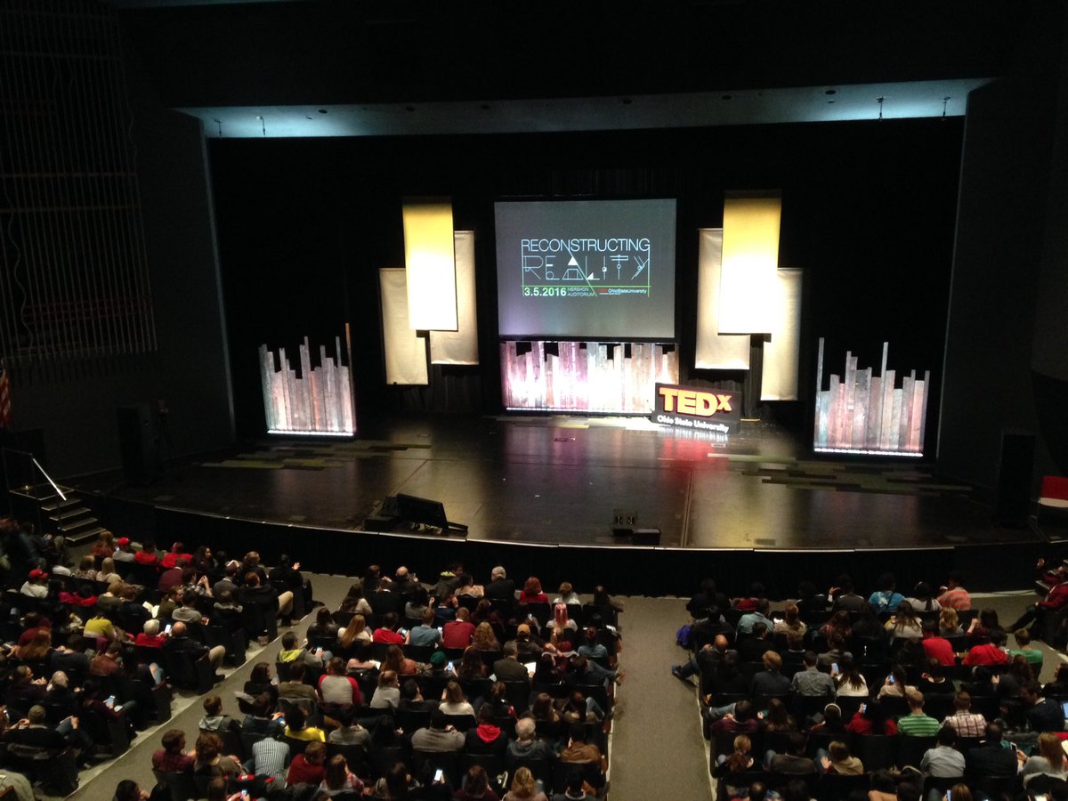 srl234's tweet image. This is the best day of the year. @TEDxOhioStateU #ReconstructingReality #BuckeyesReconstruct