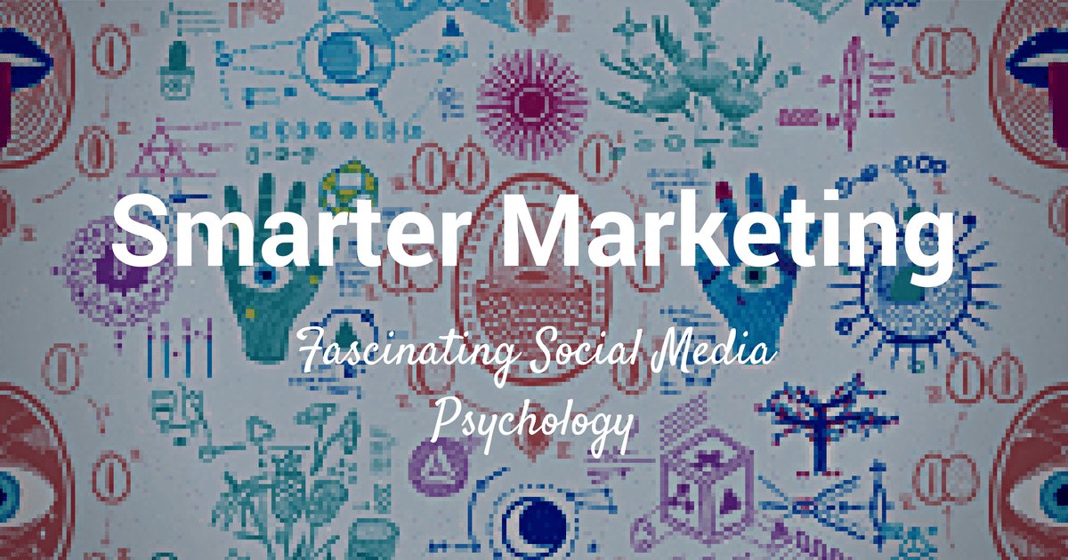 buffer's tweet image. 7 Social Media Psychology Studies That Just May Make Your Marketing Smarter! buff.ly/1X0N74g