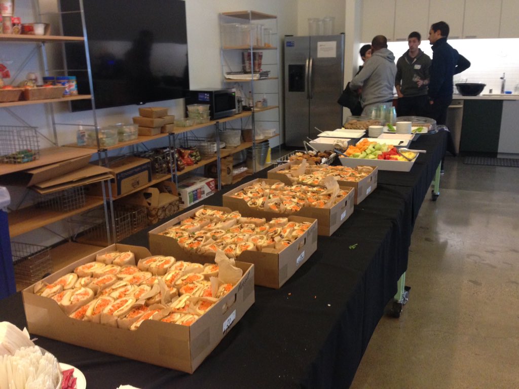 SFbrigade's tweet photo. Thanks @braintree for sponsoring this yummy lunch for #CodeAcrossSF! https://t.co/gh0wSqfcZI