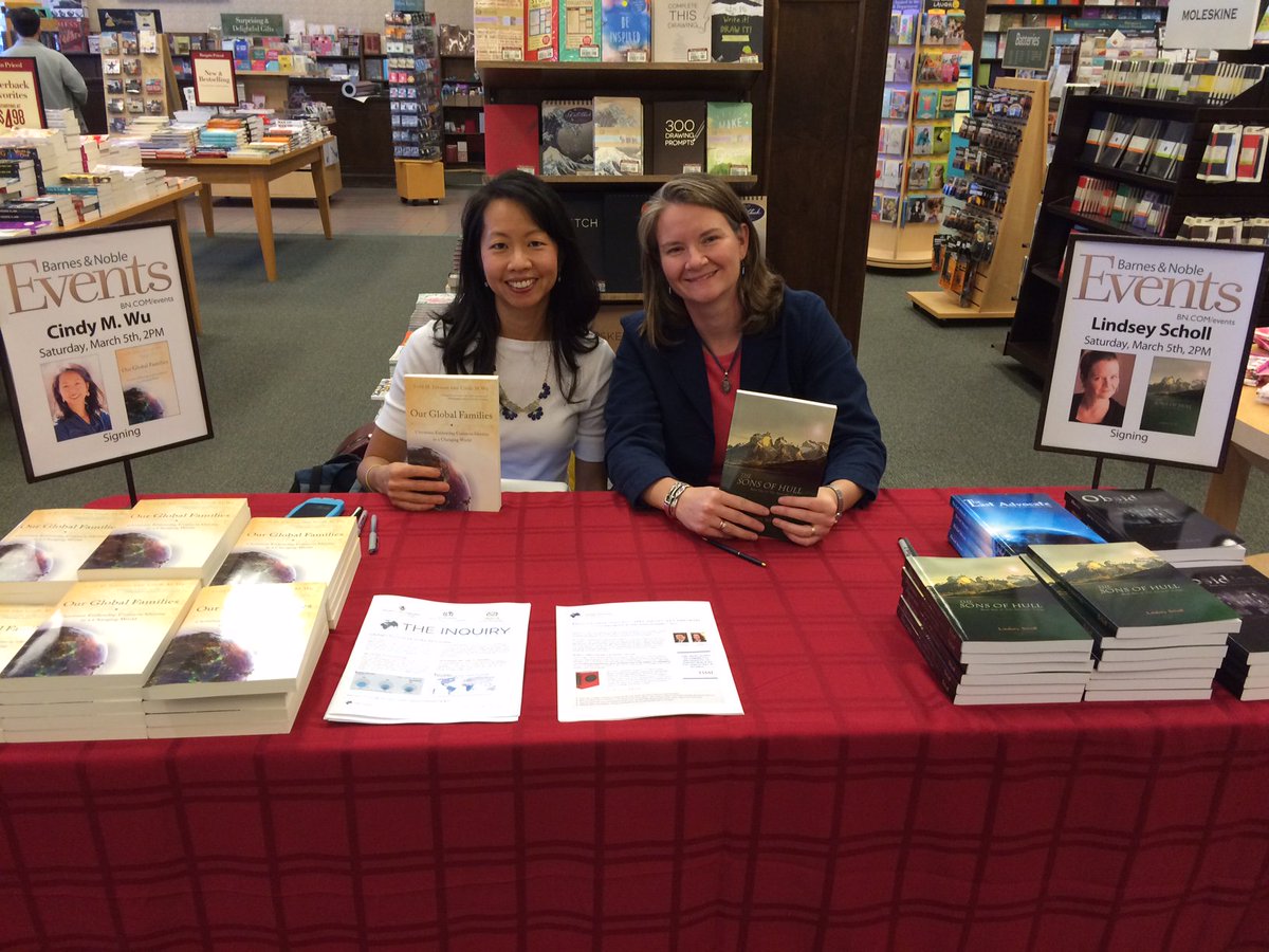 Cindy M Wu On Twitter Book Signing Today With Lindseyscholl