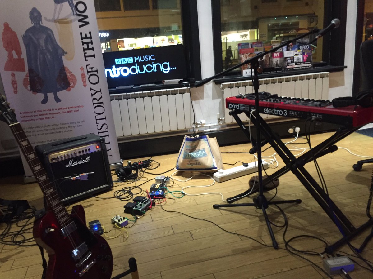 2 tracks down for our <a href="/BBCIntroSouth/">BBC Music Introducing The South</a> live session. 1 more to come!