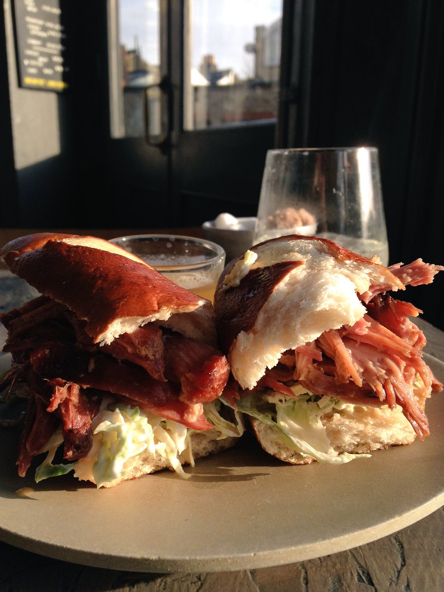 SallyGurteen's tweet image. When I get that feeling, I need pulled ham roll healing.