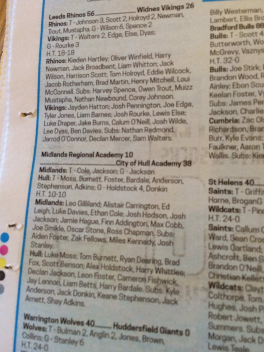 WolvesWasps's tweet photo. Great to see 2 of our lads playing for @MidsRugbyLeague scholarship in the @leagueexpress #wasps https://t.co/A5YcNK52Pi