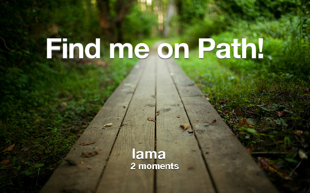 lama90123's tweet photo. Find me on #Path now! Go to: https://t.co/1WgKhnGbck! #thepersonalnetwork https://t.co/i7nDE14KzR