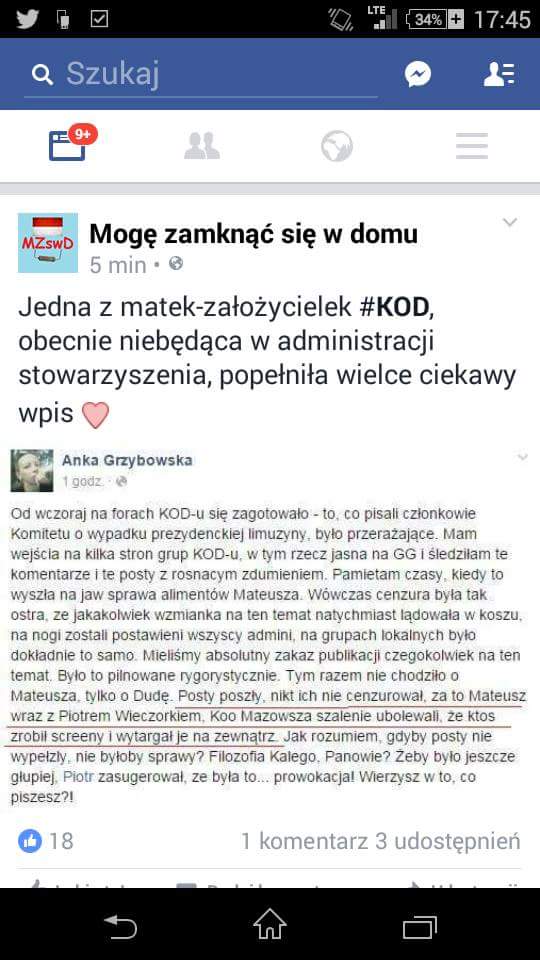 Samozaoranie KOD-u, czyli kłamać trzeba umieć