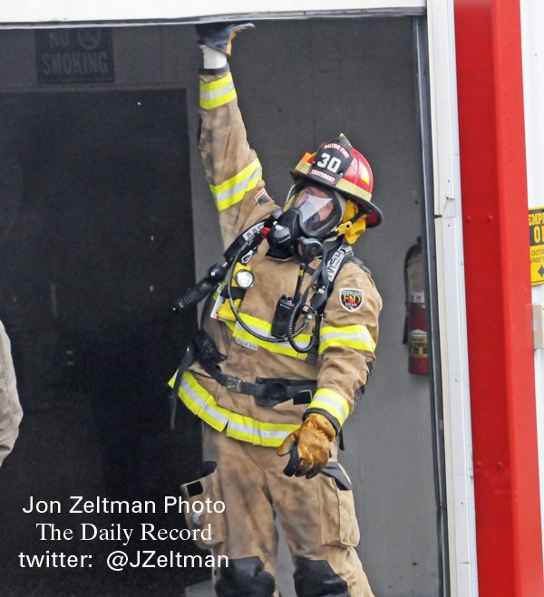 JZeltman's tweet photo. Quick response prevented a much bigger problem at Gerber Lumber. @TheDailyRecord https://t.co/JMEuOabbTb