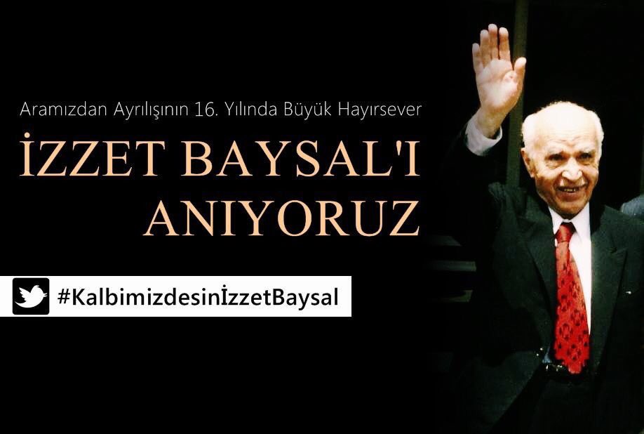 #UnutmayacağızİzzetBaysal 
#KalbimizdesinİzzetBaysal 
Koca yürekli güzel insan. Allah rahmet eylesin.