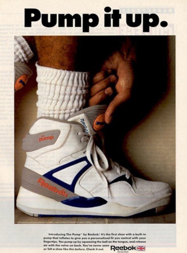 80s Kidz on Twitter: "I had a pair Reebok Pumps but i had great pleasure in annoying my mate who owned a by deflating them.. https://t.co/wn9bJ53Gfz" / Twitter