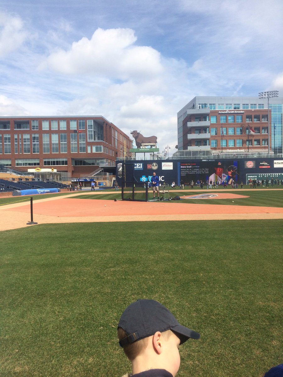 CoachJordan2's tweet photo. Whose that's throwing BP @DurhamBulls ?! @DurhamBullsGM arm action > @DurhamBullsOps ?! #lotsofstrikes https://t.co/pa00Ukb3q8