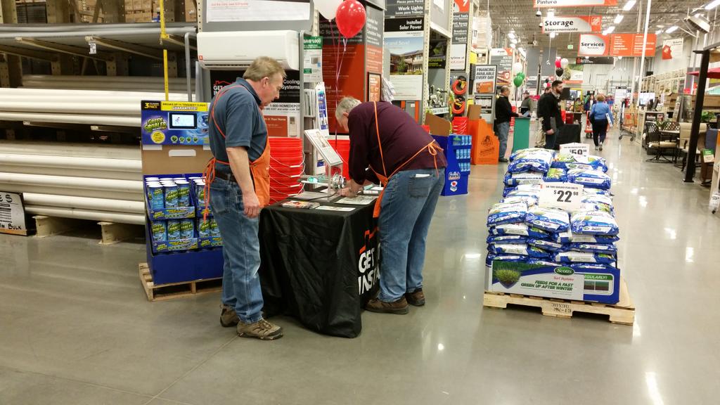 Trumbull Home Depot tweet media