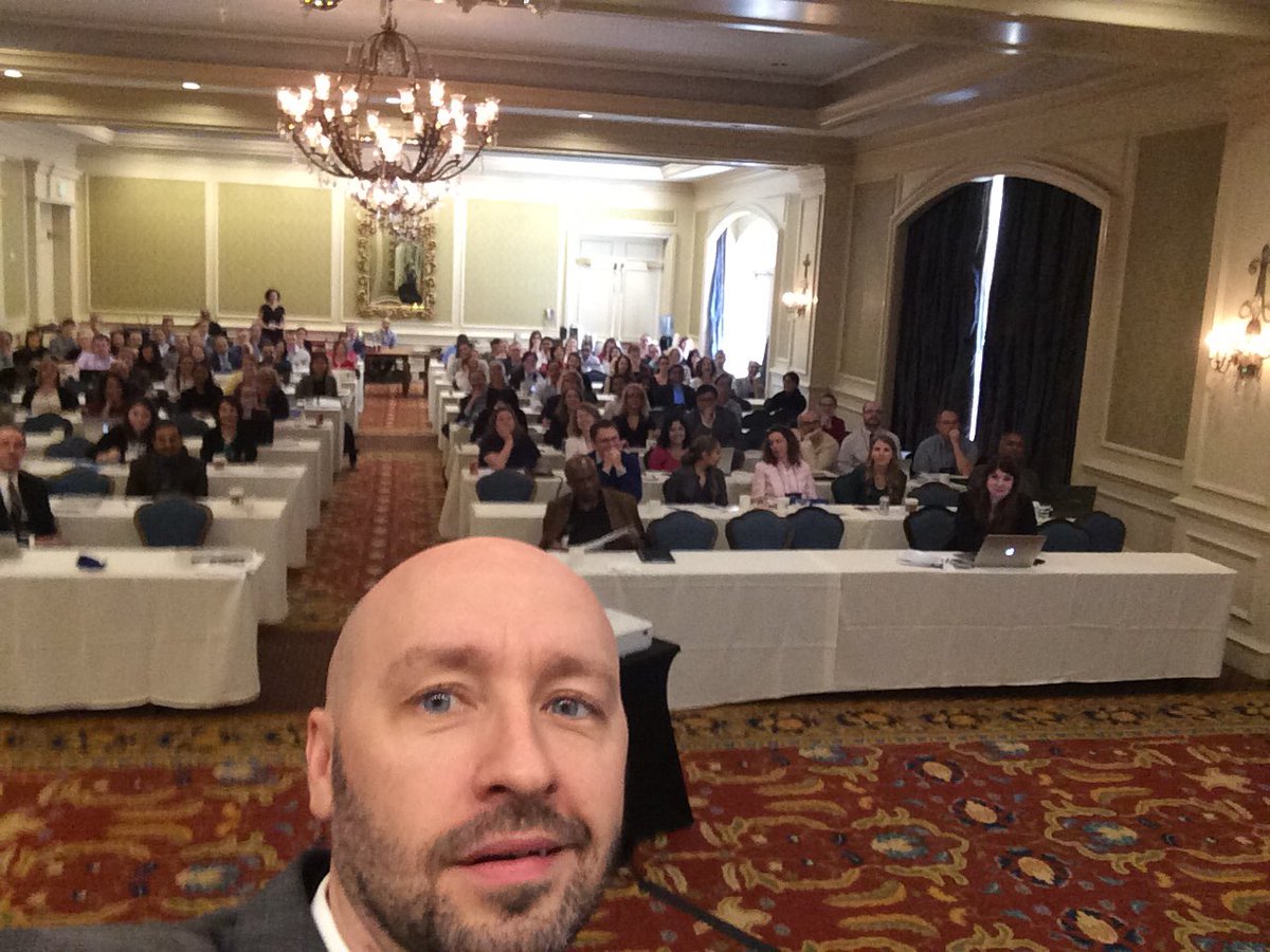 Pre-talk selfie from the podium at #apccmpd2016 <a href="/APCCMPD/">APCCMPD</a>