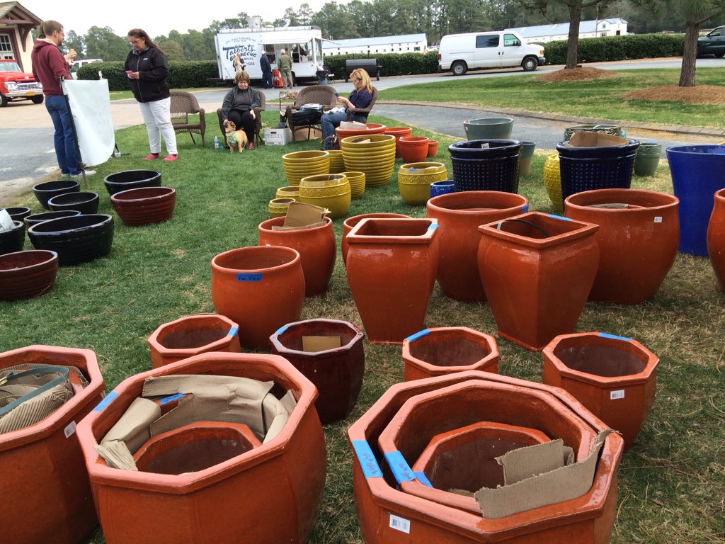 MissMowItAllNC's tweet photo. #GreenDreams at the #Expo Home & Garden Come on out and win a set of Flower Containers. #Fairbarn #Pinehurst https://t.co/bjP5VW4fP6