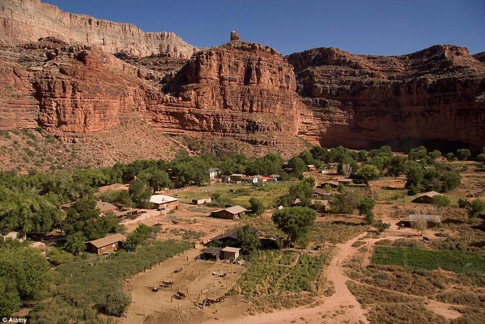 There's a Native American tribe still living at the bottom of the Grand Canyon.