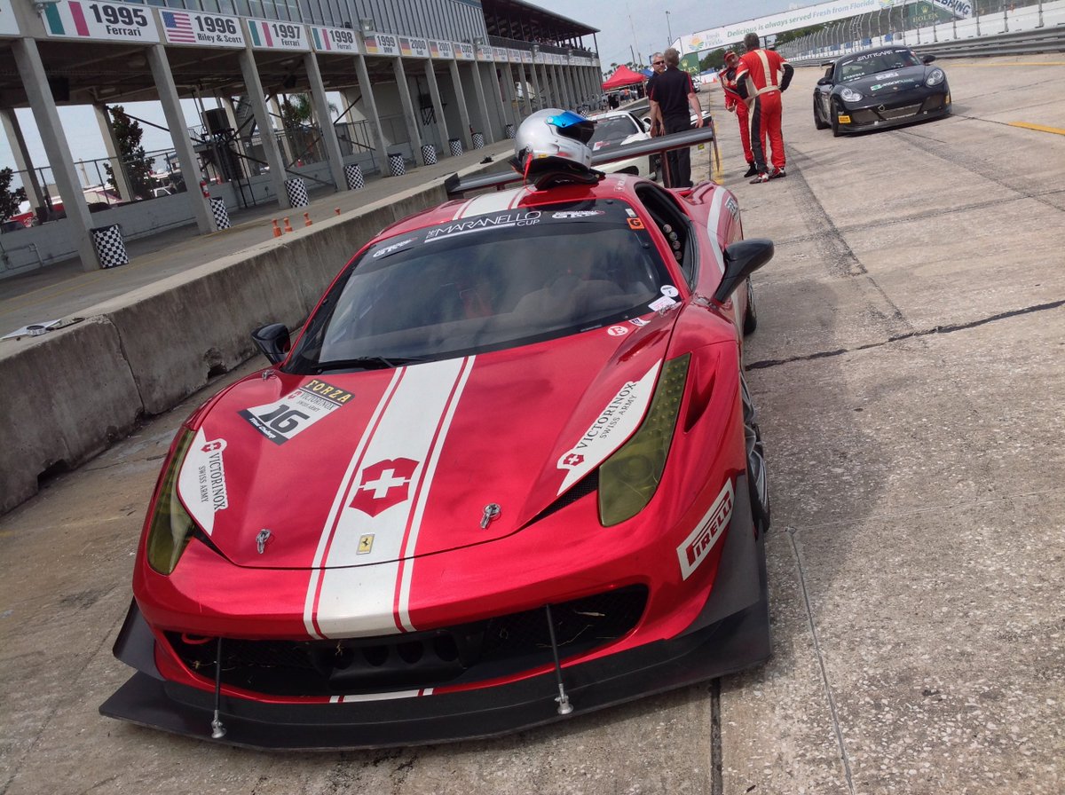 #InternationalGT <a href="/sebringraceway/">Sebring International Raceway</a> by <a href="/RacerInk/">RacerInk</a> Sprint 1 done! Roland Viet/F458 and Rick Stavola/Cayman among winners!