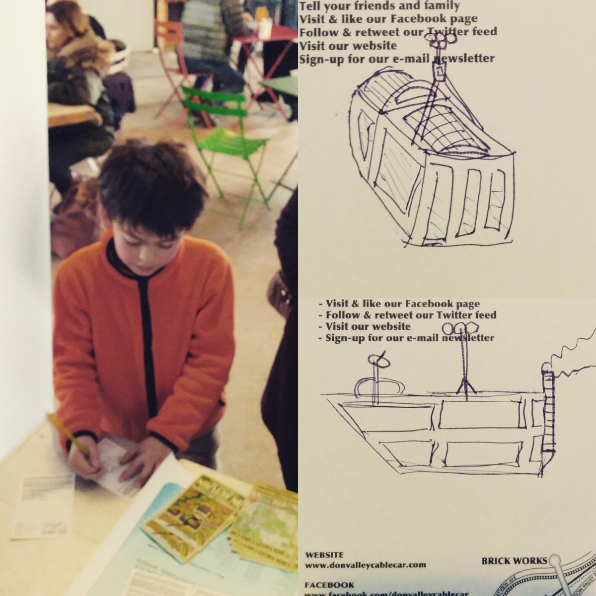 DVCableCar's tweet image. Local student shares ideas for #donvalleycablecar. Let us know what you think! #torontocablecar #evergreenbrickworks
